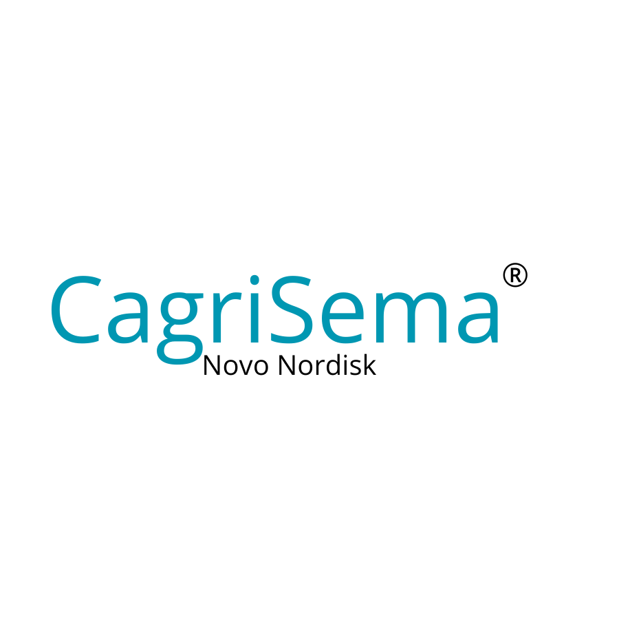 Cagri Sema Novo Nordisk skrivet i rött.